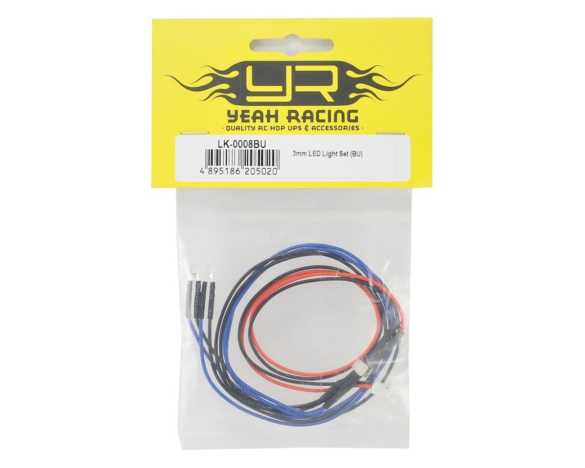 Yeah Racing 3mm LED Light Set (Blue)