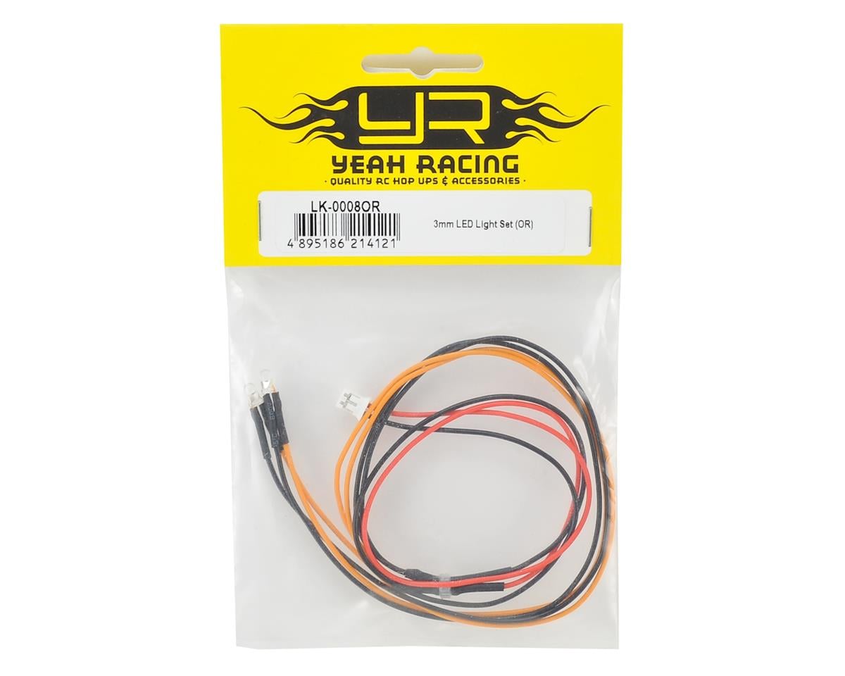 Yeah Racing 3mm LED Light Set (Orange)