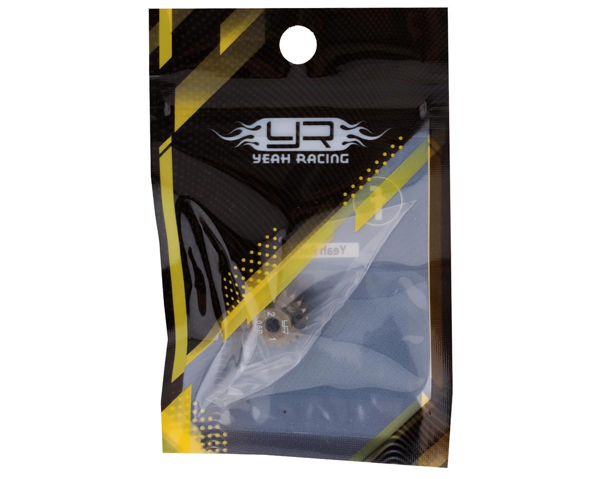 Yeah Racing Mod 0.6 Hard Coated Aluminum Pinion Gear (21T)