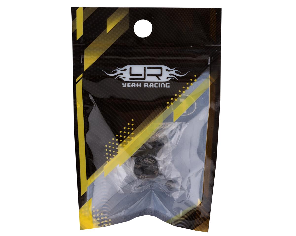 Yeah Racing Steel 32P Pinion Gear (5mm Bore) (21T)