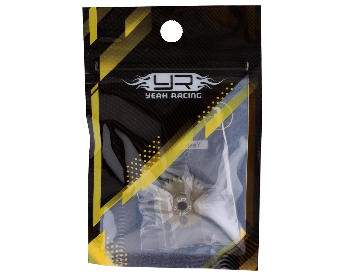 Yeah Racing 48P Hard Coated Aluminum Pinion Gear (36T)