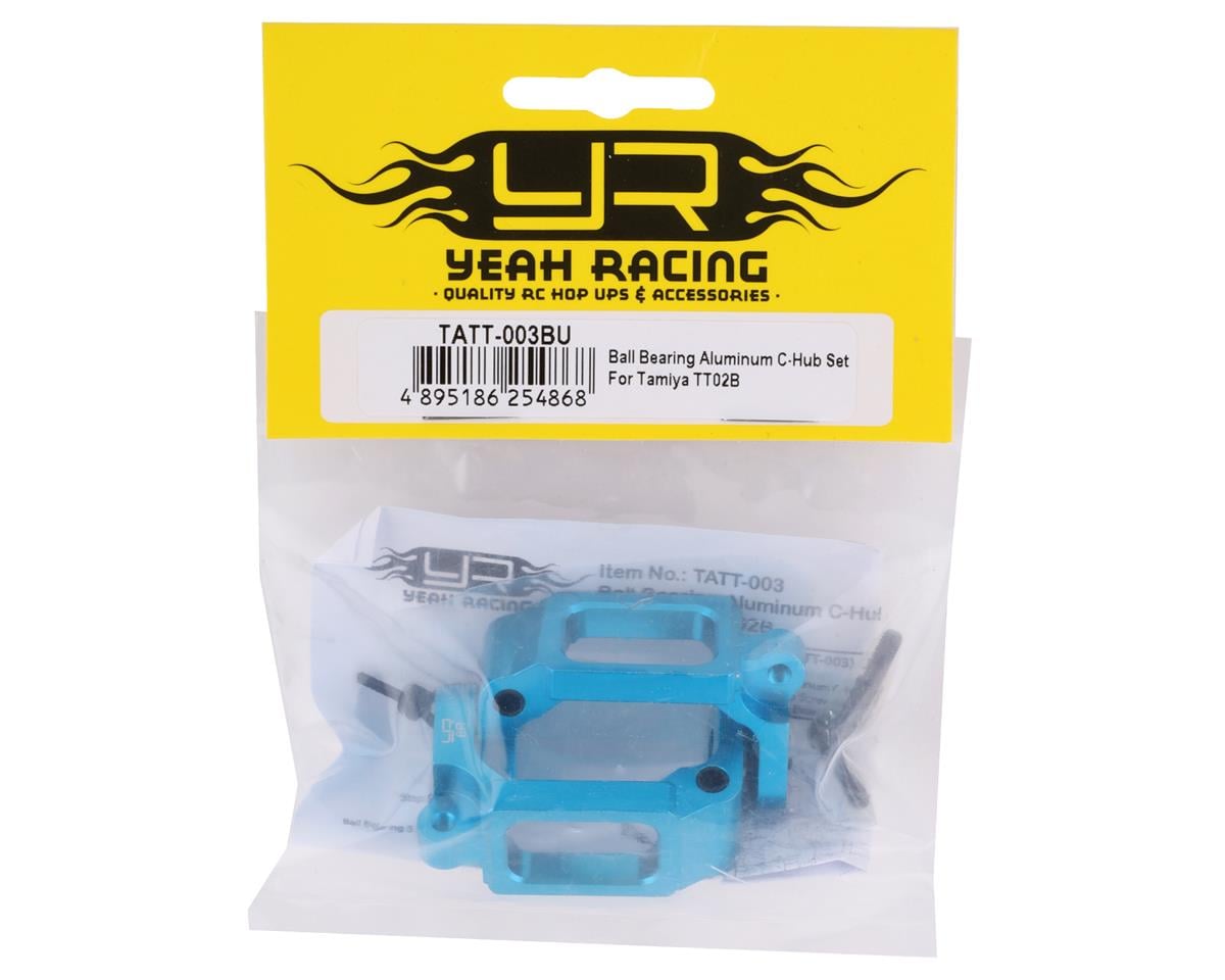 Yeah Racing Tamiya TT-02B Aluminum C-Hubs (Blue)