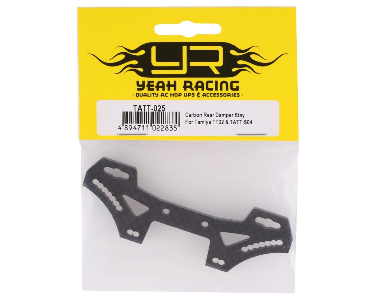 Yeah Racing Tamiya TT-02 Carbon Fiber Rear Shock Tower
