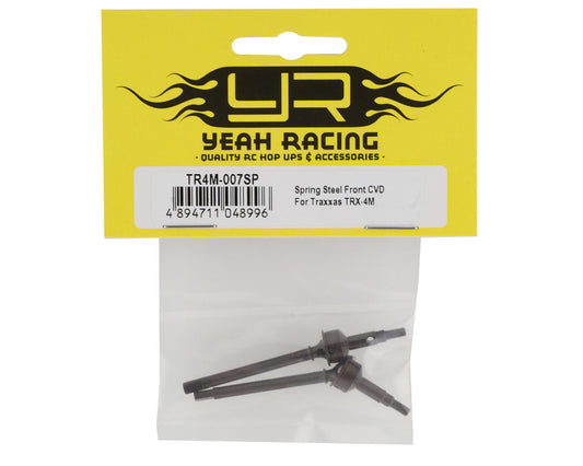 Yeah Racing Spring Steel Front CVD Drive Shaft Set for Traxxas TRX-4M