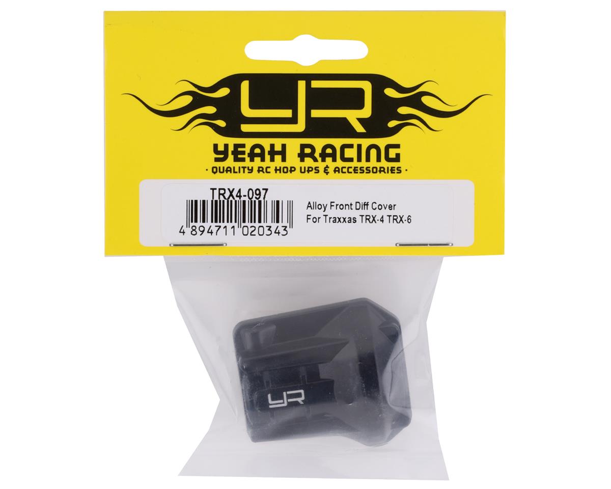 Yeah Racing Aluminum Differential Cover for Traxxas TRX-4/TRX-6 (Black)