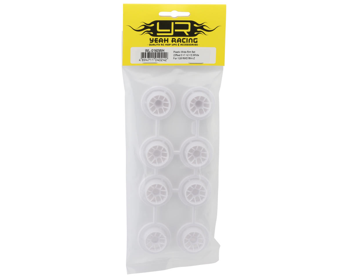Yeah Racing 1/28 RWD Mini-Z Plastic 10-Spoke Wide Wheel Set