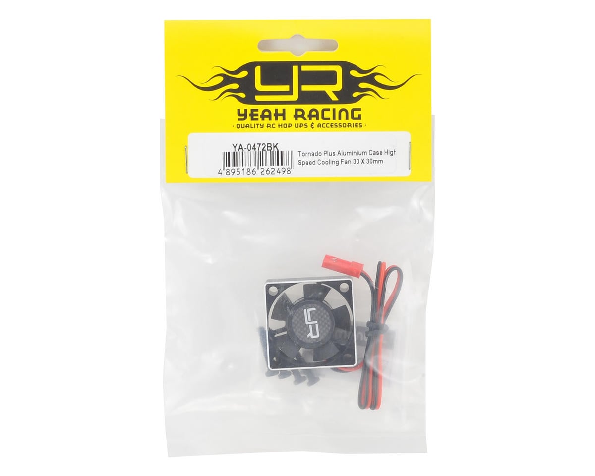 Yeah Racing 30x30x10mm Aluminum "Tornado Plus" High Speed Cooling Fan