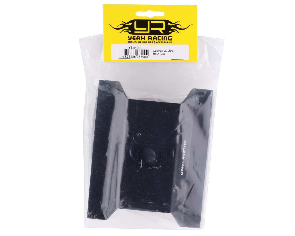 Yeah Racing Aluminum 1/10 Car Stand (Black)