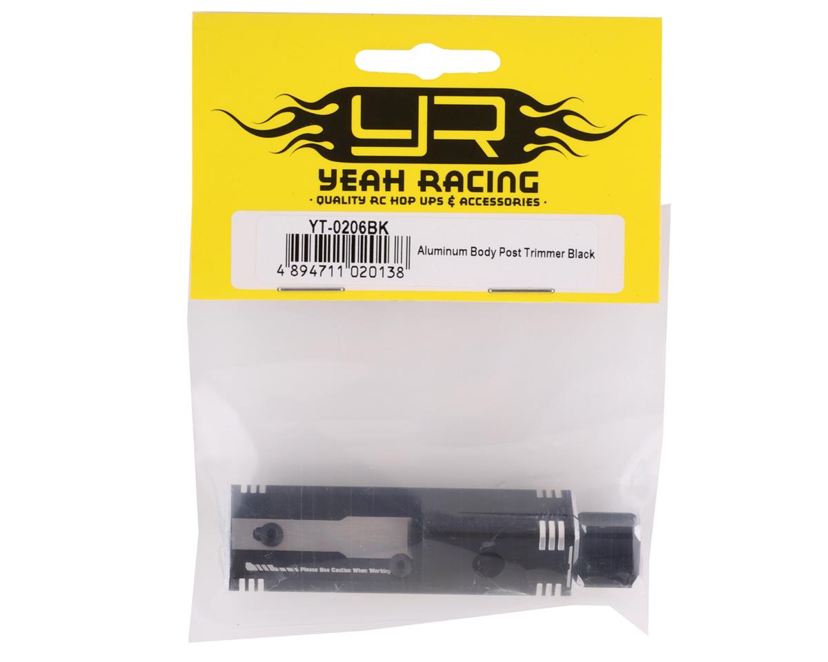 Yeah Racing Aluminum 6mm Body Post Trimmer (Black)