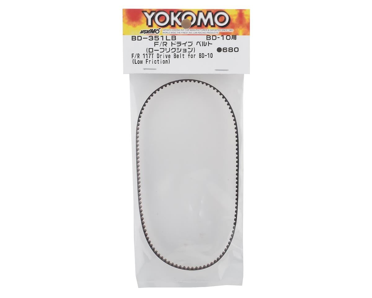 Yokomo BD10 Front/Rear Low Friction Drive Belt (117T)