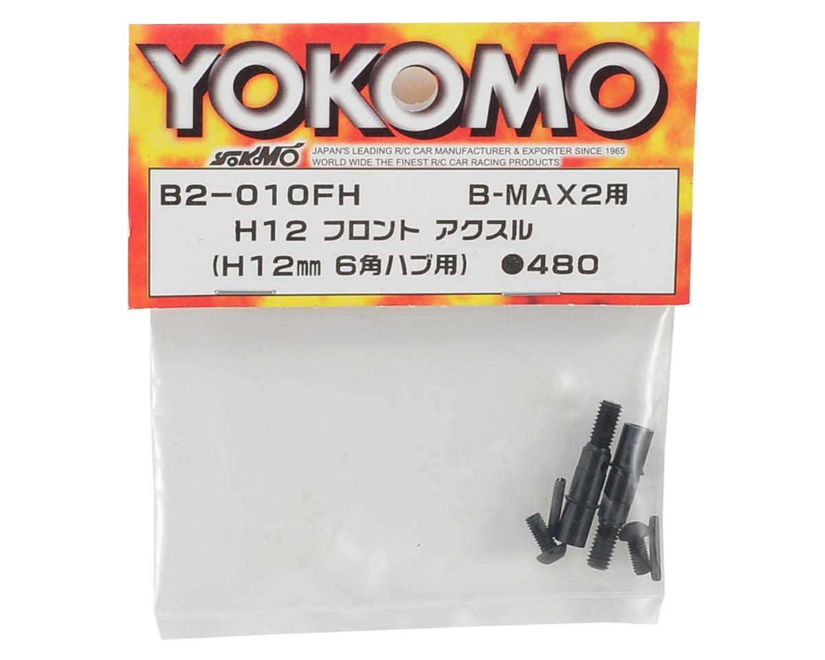 Yokomo 12mm Hex Front Axle (2)