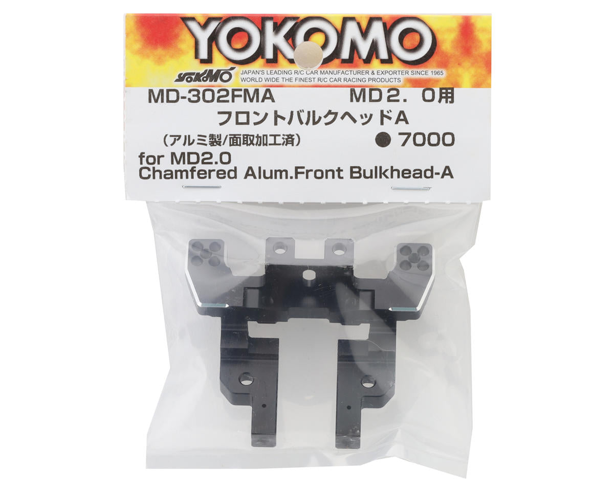 Yokomo MD 2.0 Aluminum Front Bulkhead (A)