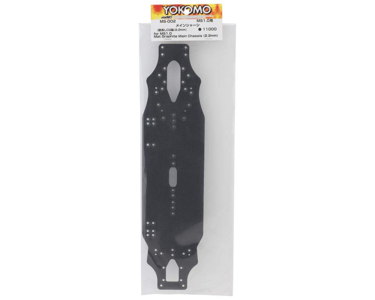 Yokomo MS1.0 Graphite Main Chassis (2.2mm)