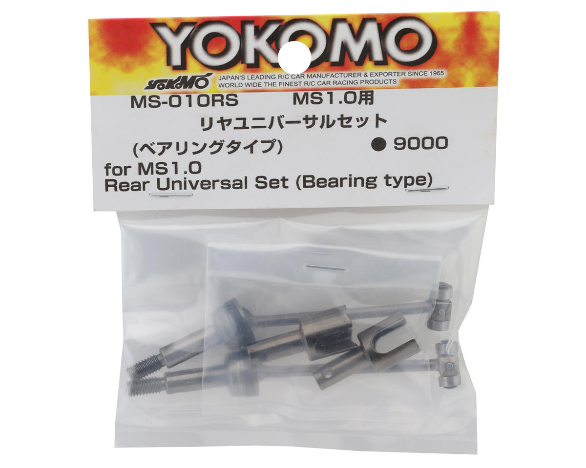 Yokomo MS1.0 Rear Bearing Universal Drive Shaft Set w/Drive Cups