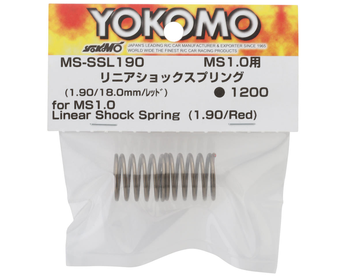 Yokomo MS1.0 Linear Shock Spring (2) (1.9lbs)