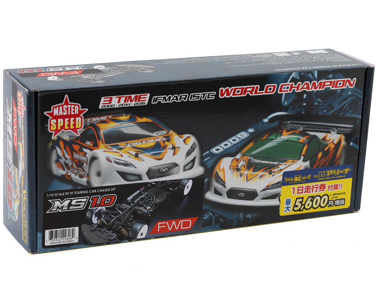 Yokomo MSFWD Master Speed 1/10 FWD On-Road Competition Electric Touring Car Kit