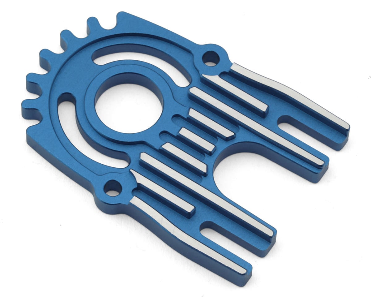 Yokomo RD/SD Aluminum Heatsink Motor Mount (Blue)