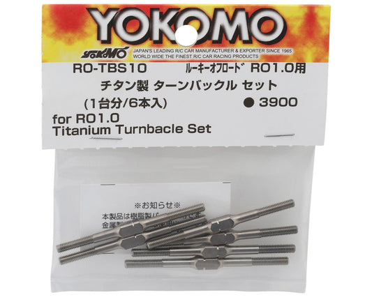 Yokomo RO2.0 Titanium Turnbuckle Set