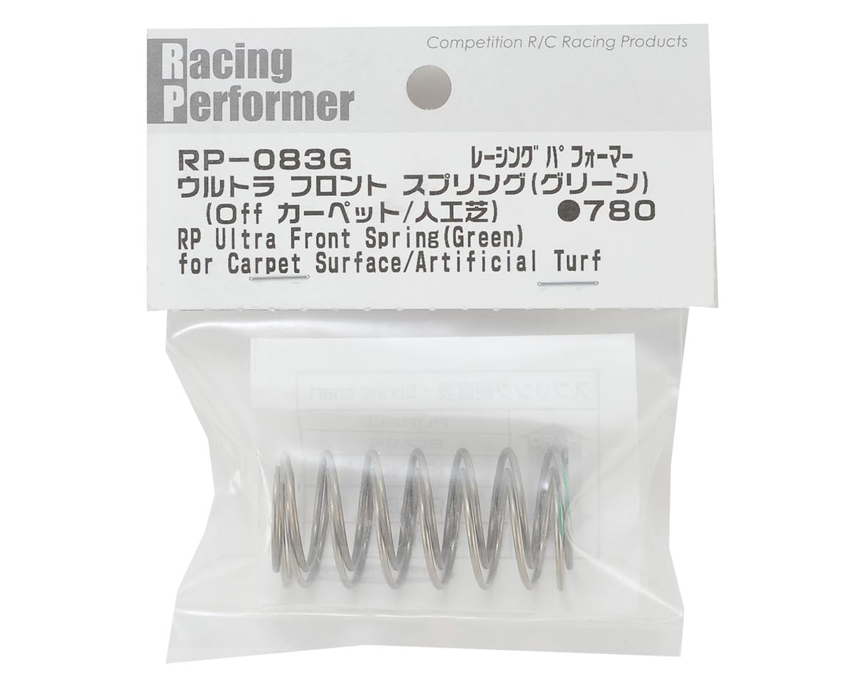 Yokomo Racing Performer Ultra Front Buggy Springs (Green) (2) (Med-Soft)