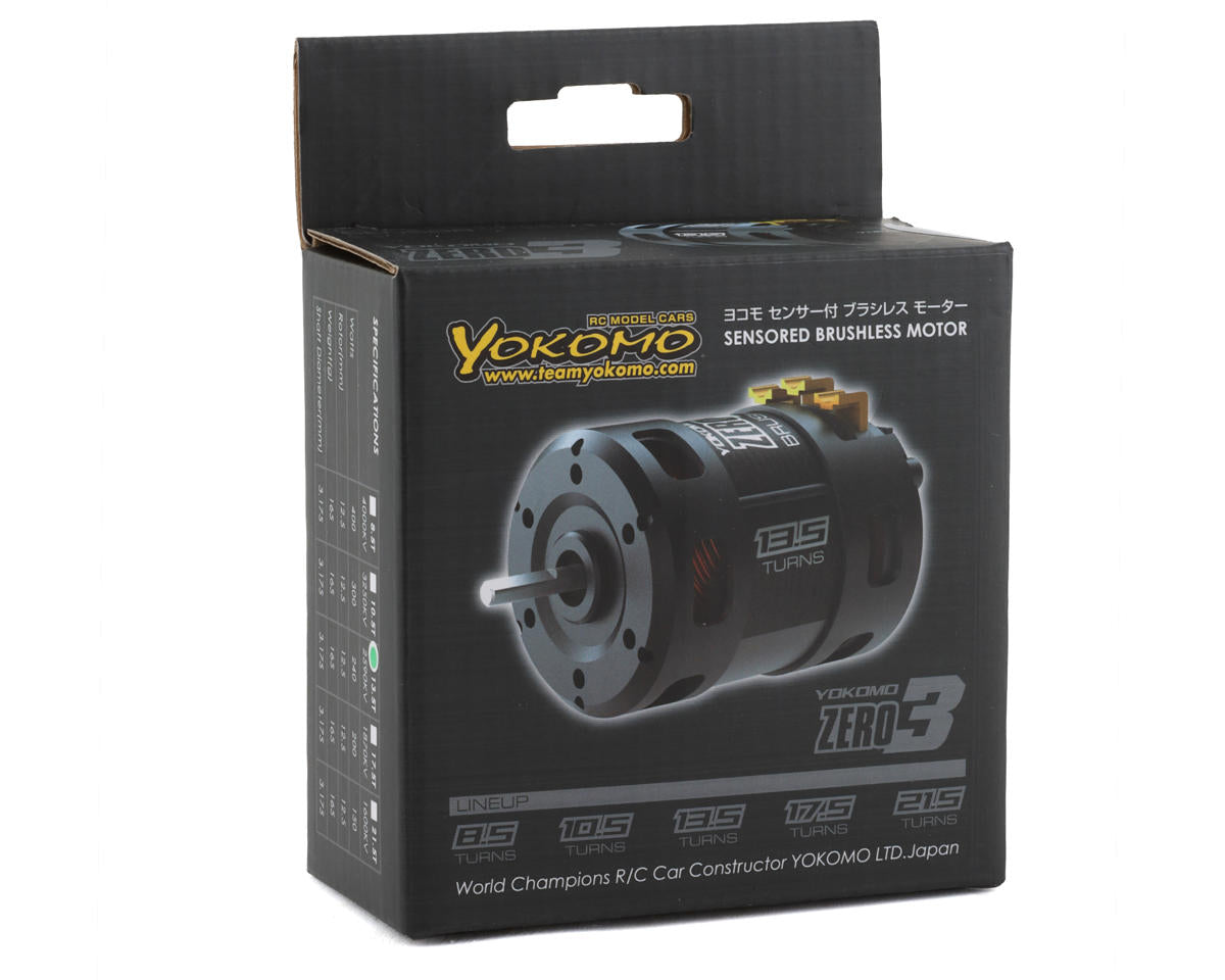 Yokomo ZERO 3 Sensored Brushless Motor (13.5T)