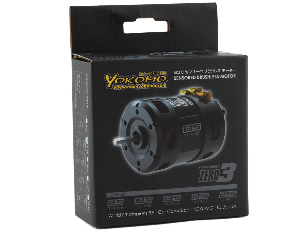 Yokomo ZERO 3 Sensored Brushless Motor (21.5T)