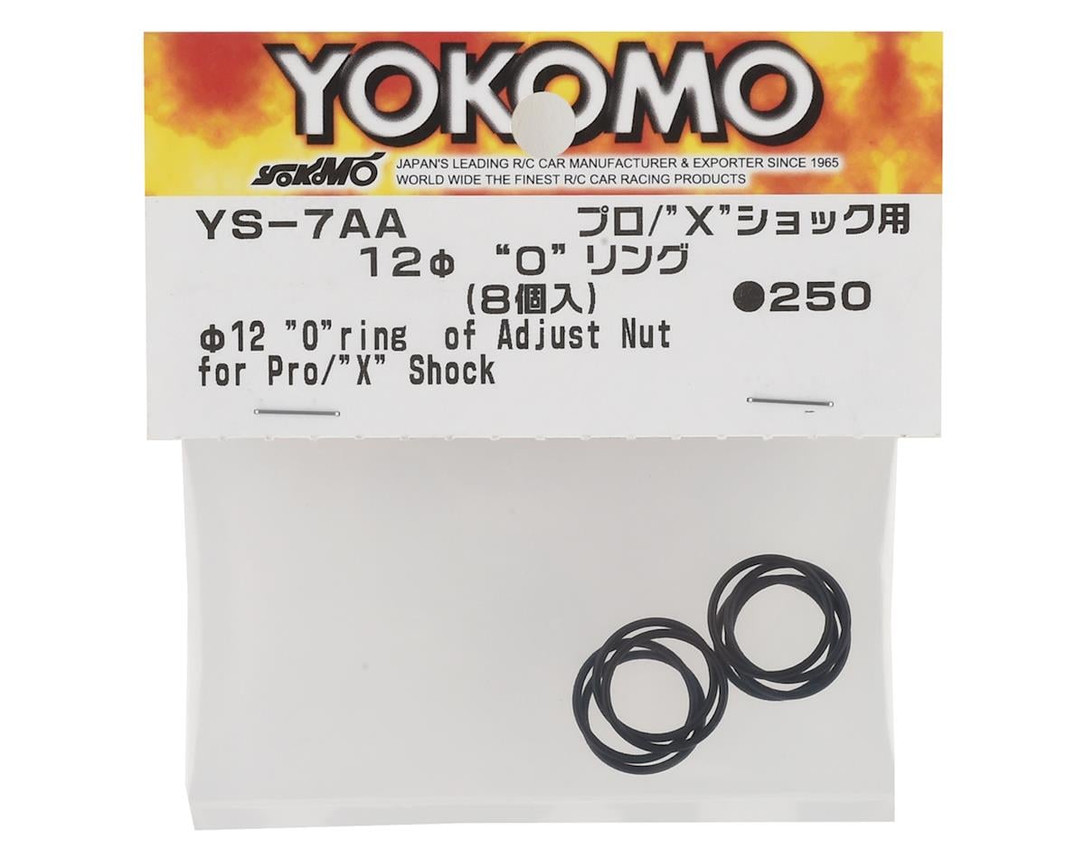 Yokomo LF Pro Shock Nut O-Ring Set (8)