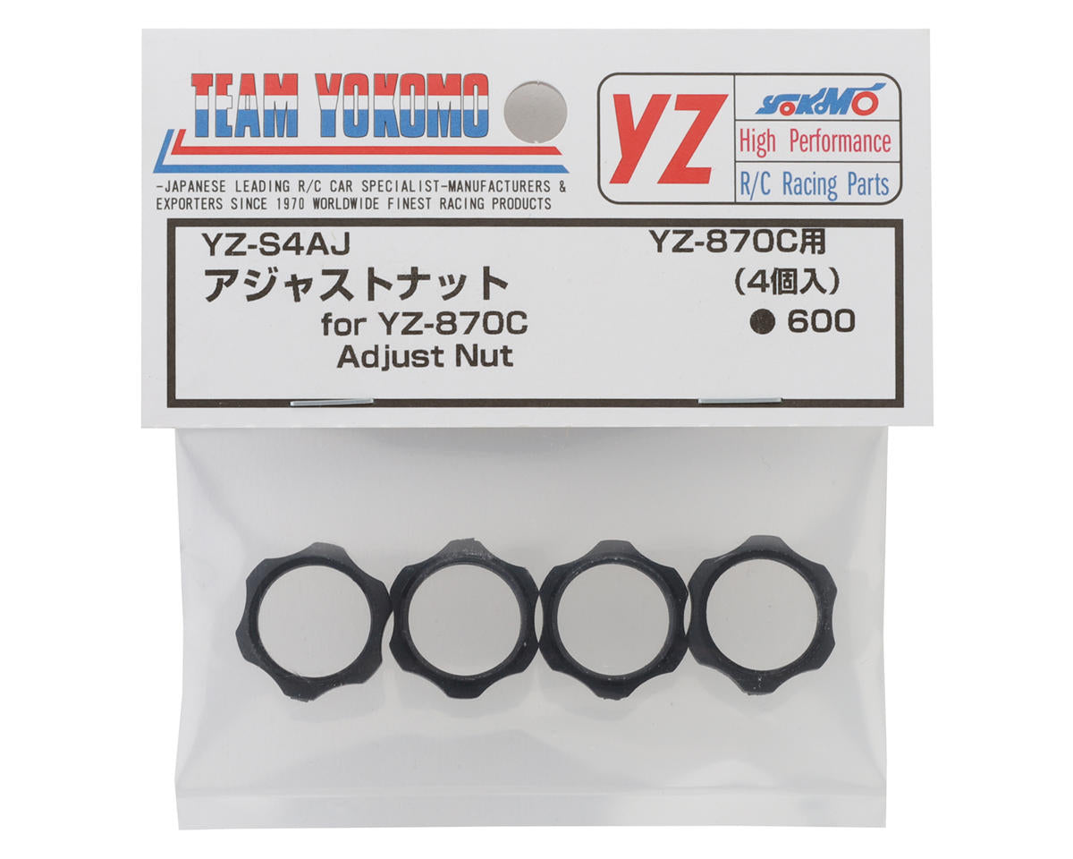 Yokomo 870C Super Dog Fighter Shock Adjustment Nut (4)