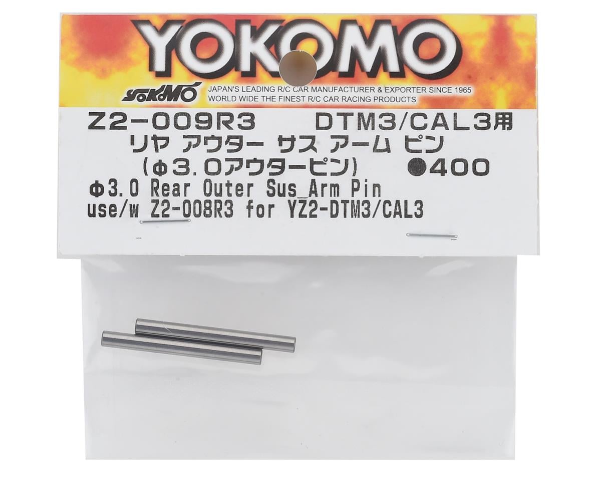 Yokomo YZ-2 DTM3/CAL3 Rear Outer Suspension Arm Pin (2)