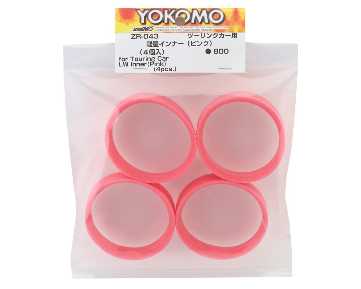 Yokomo Touring Car Molded Tires Inserts (Firm) (4)