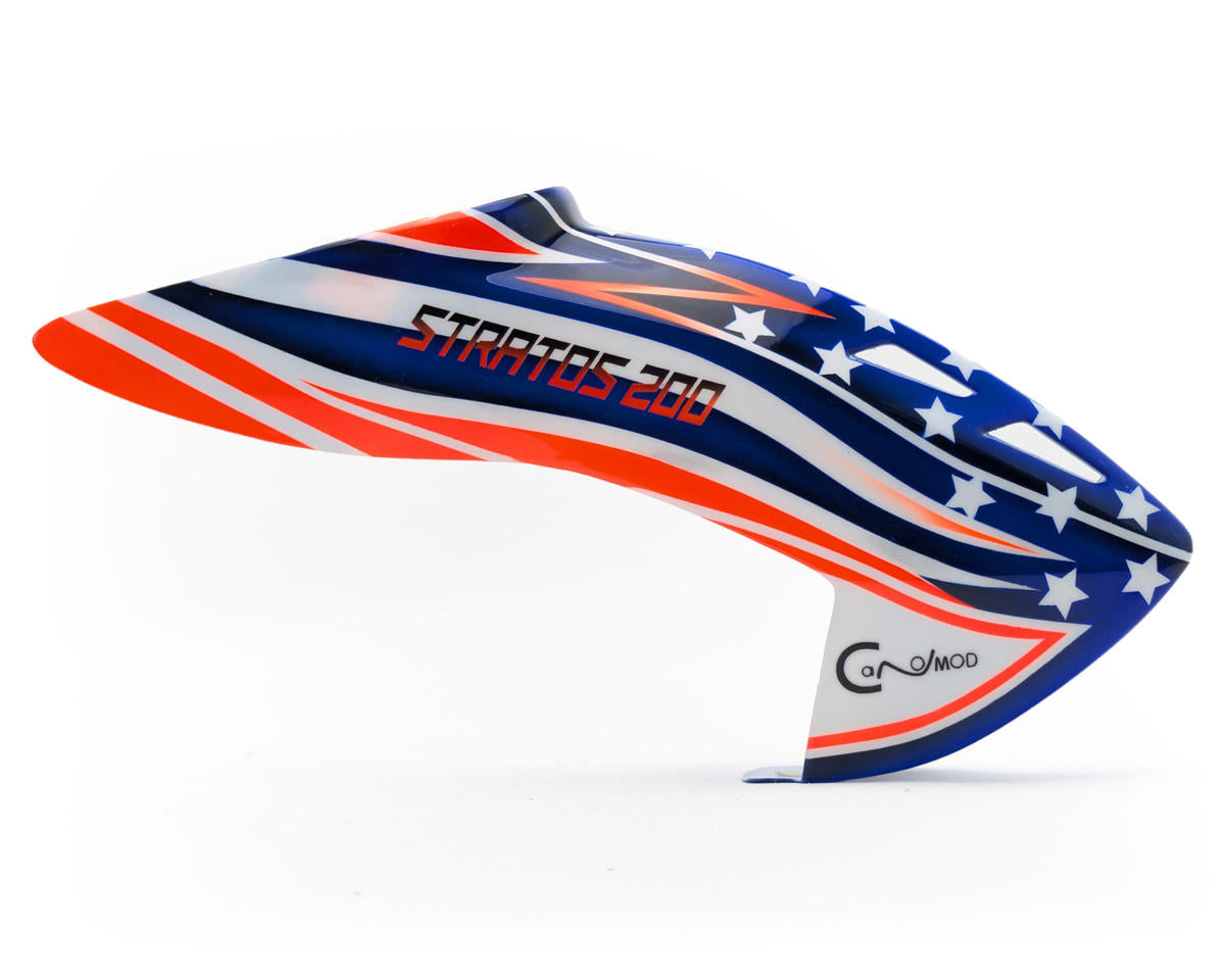 Canomod XLPower Stratos 200 Polycarbonate Airbrush Pre-Painted Canopy