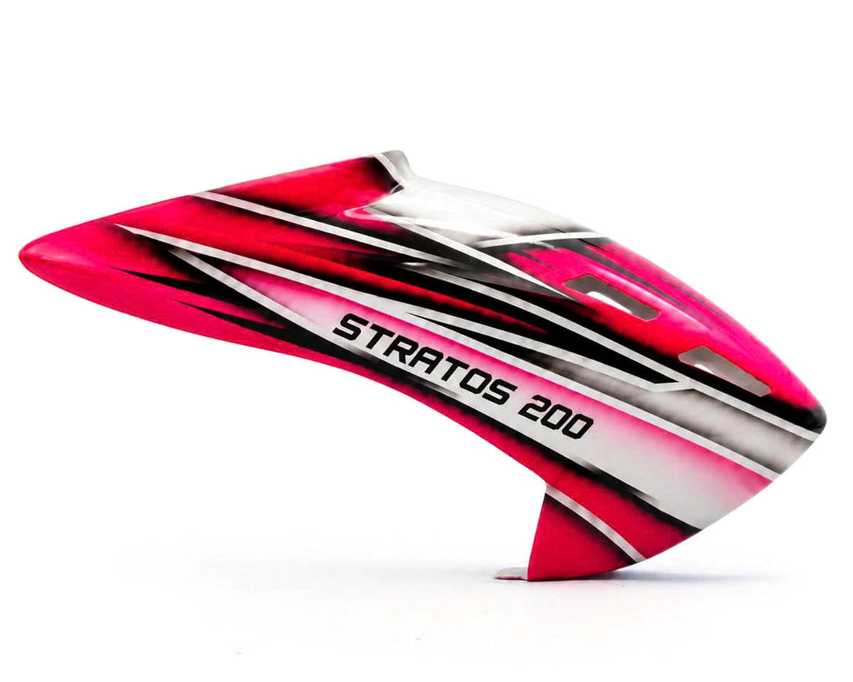 Canomod XLPower Stratos 200 A1 Fiberglass Airbrush Pre-Painted Canopy (Pink)
