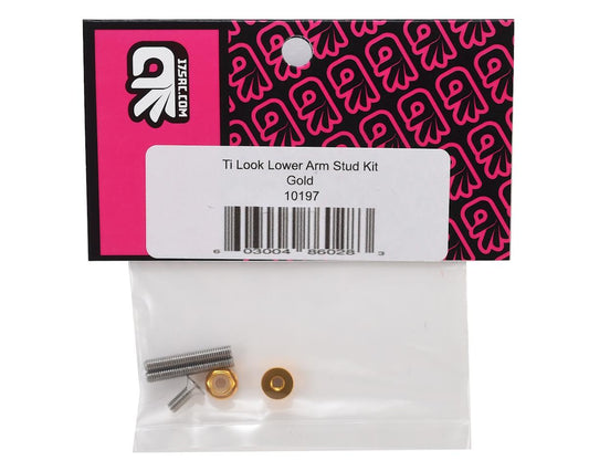 175RC "Ti-Look" Lower Arm Stud Kit (Gold)