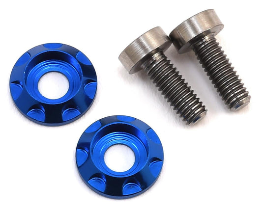 175RC 3x8mm Titanium "High Load" Motor Screws (Blue)