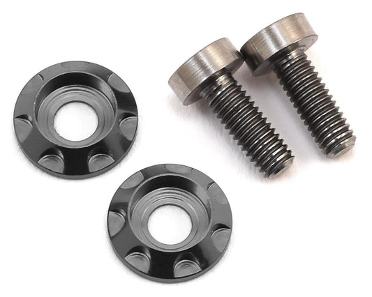 175RC 3x8mm Titanium "High Load" Motor Screws (Grey)