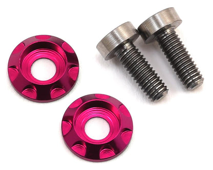 175RC 3x8mm Titanium "High Load" Motor Screws (Pink)