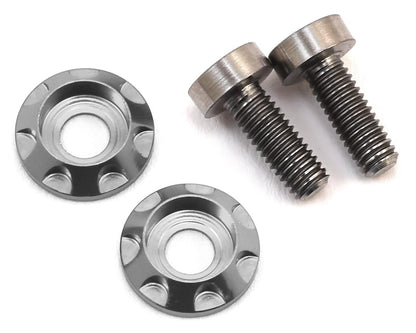 175RC 3x8mm Titanium "High Load" Motor Screws (Silver)