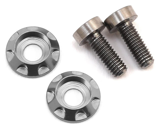 175RC 3x8mm Titanium "High Load" Motor Screws (Silver)