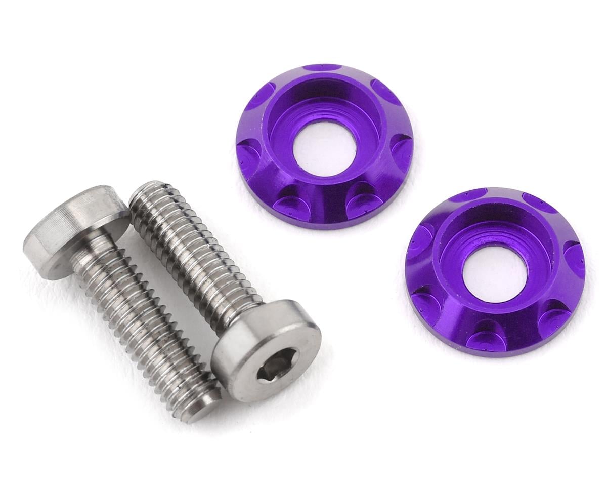 175RC 3x10mm "High Load" Titanium Motor Screws (Purple)