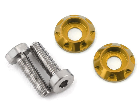 175RC 3x10mm "High Load" Titanium Motor Screws (Gold)