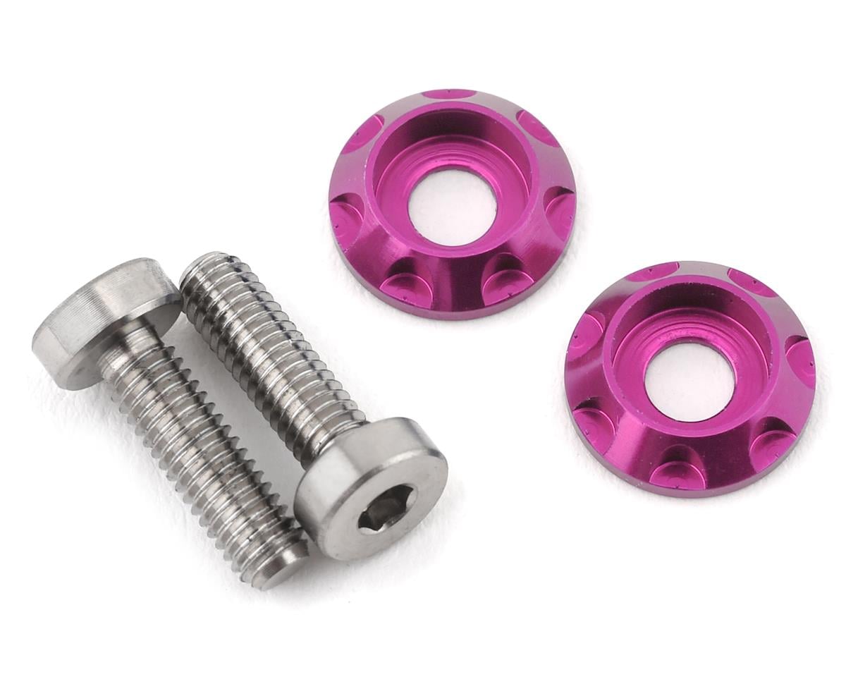 175RC 3x10mm "High Load" Titanium Motor Screws (Pink)