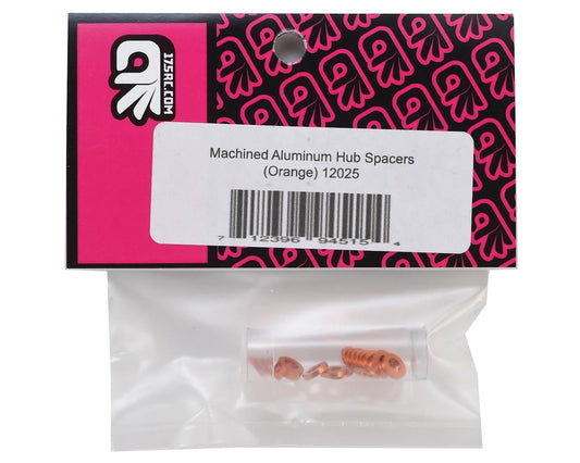 175RC B6/B74/YZ2 Aluminum Hub Spacer Set (Orange)