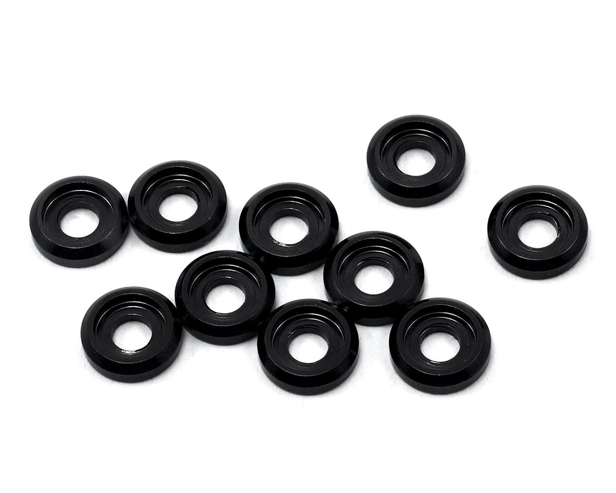 175RC Aluminum Button Head Screw High Load Spacer (Black) (10)
