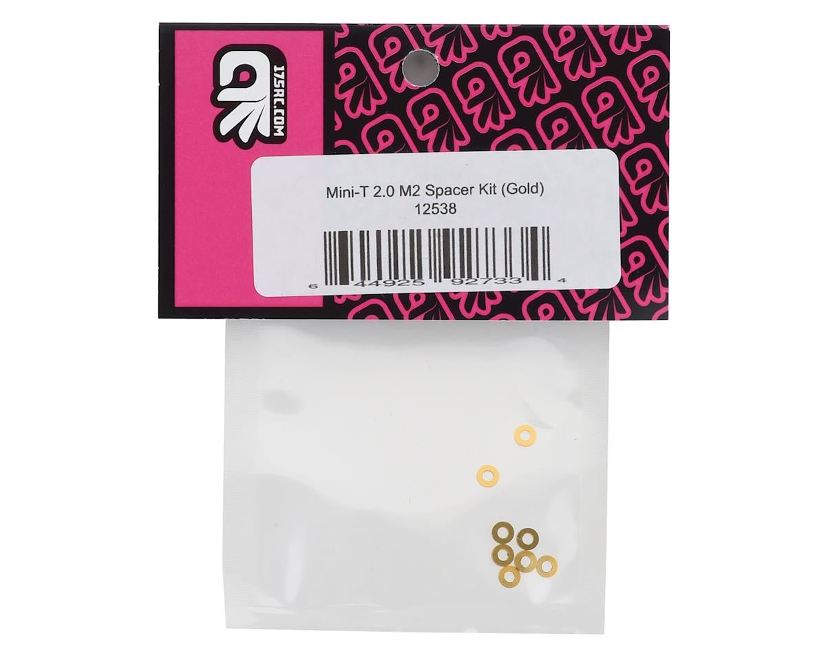 175RC Mini-T 2.0 M2 Spacer Kit (Gold) (8)