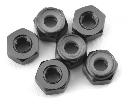 175RC Lightweight Aluminum M3 Lock Nuts (Grey) (6)