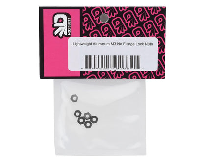 175RC Lightweight Aluminum M3 Lock Nuts (Grey) (6)