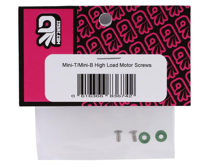 175RC Mini T/B High Load Motor Screws (Green) (2)
