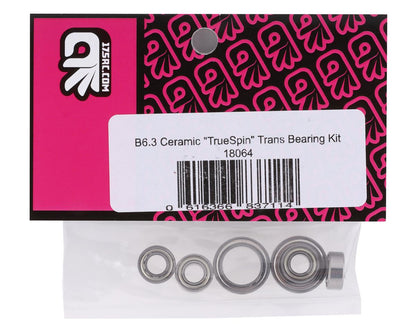 175RC Associated RC10 B6.3 Ceramic "TrueSpin" Transmission Bearing Kit (6)