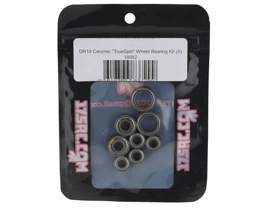 175RC Associated DR10 Ceramic "TrueSpin" Wheel Bearing Kit (8)