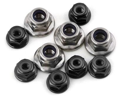 175RC Pro2 Sc10 Nut Kit (Black) (10)
