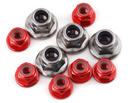 175RC Pro2 Sc10 Nut Kit (Red) (10)
